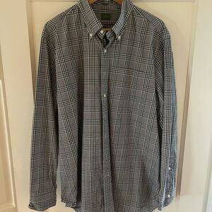Sid Mashburn Glenn Plaid Casual Twill Button Down Shirt